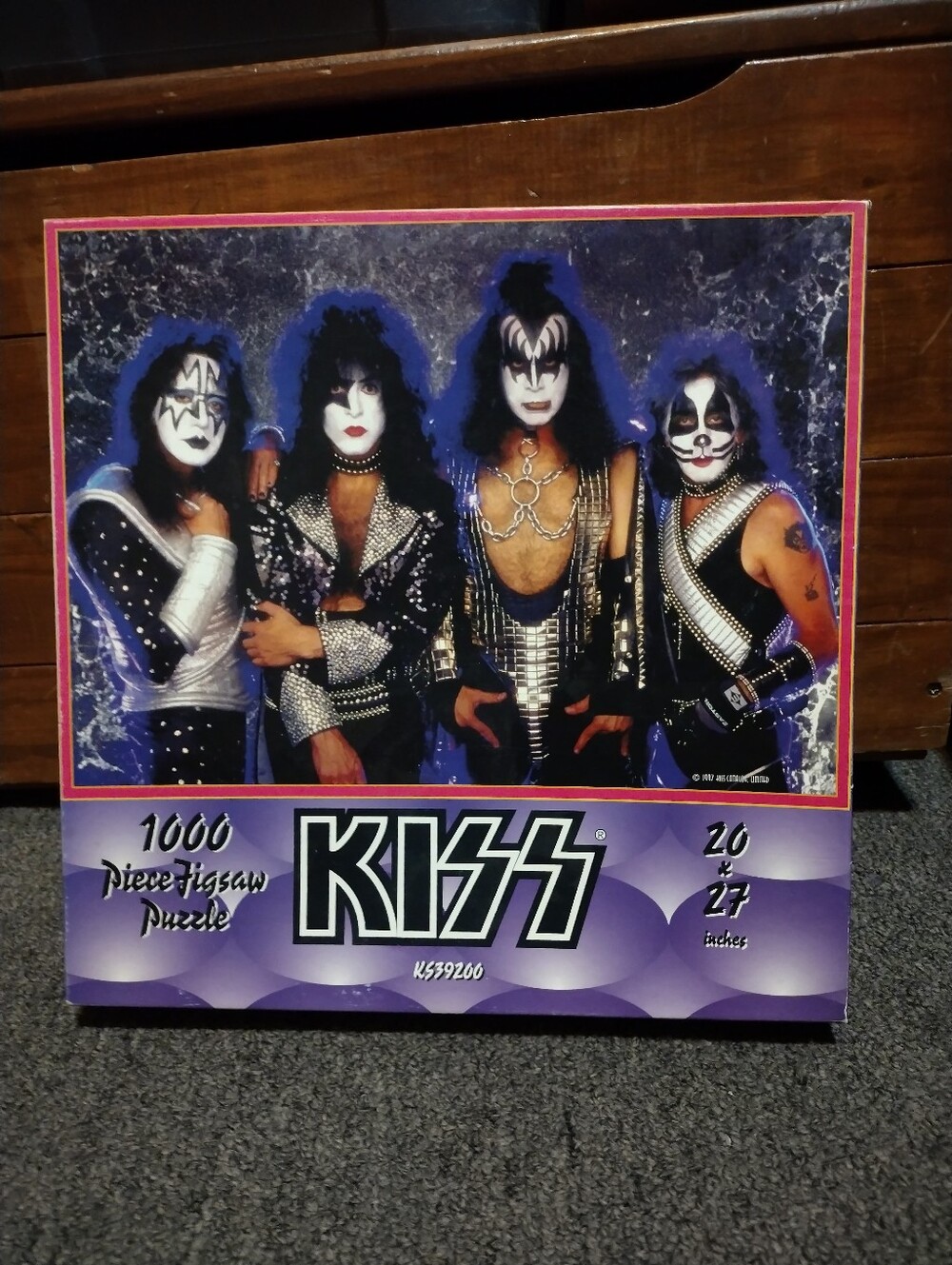 Kiss Rock Band Photo Puzzle 1000 Pieces